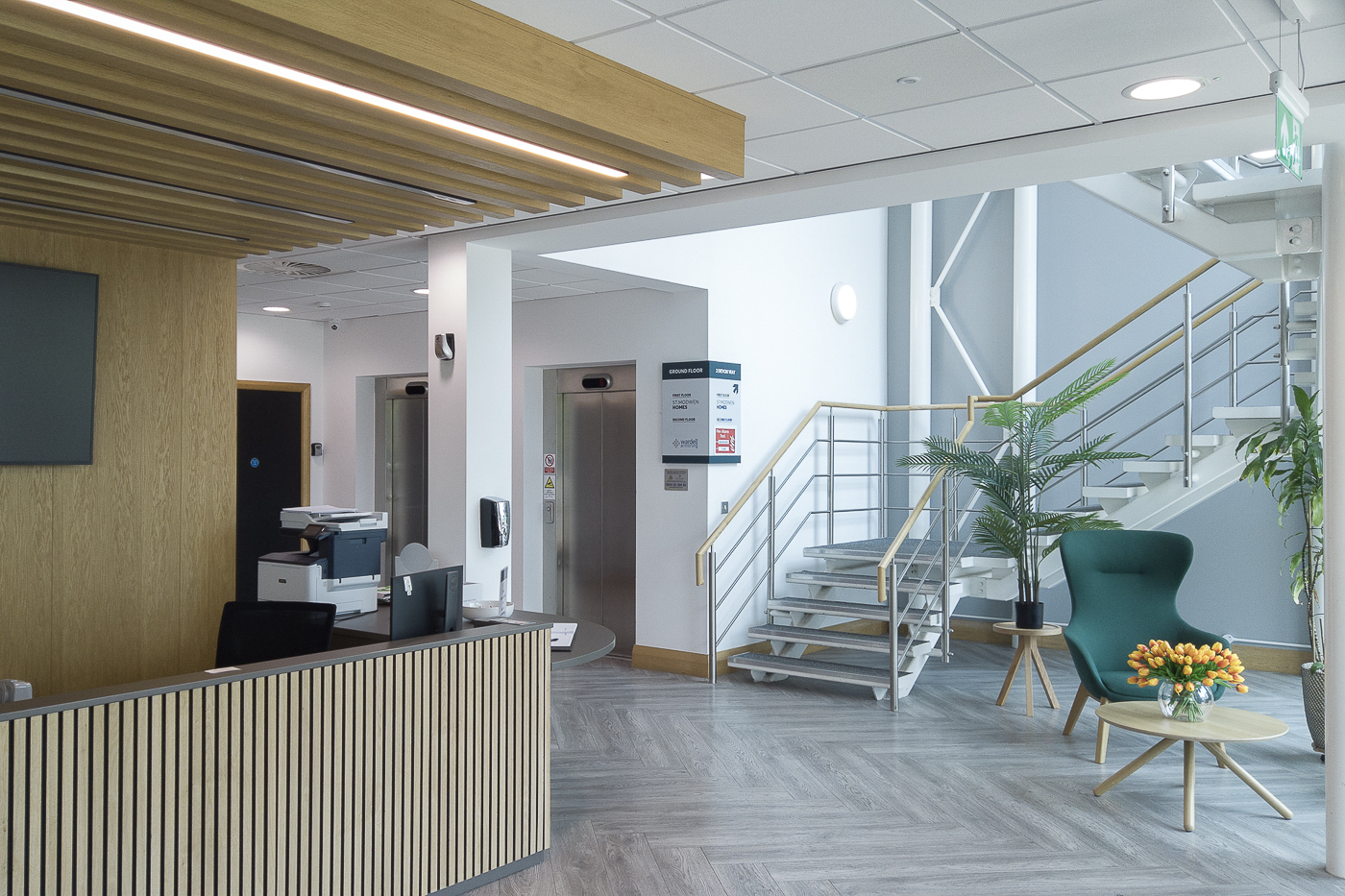 Two Devon Way Reception